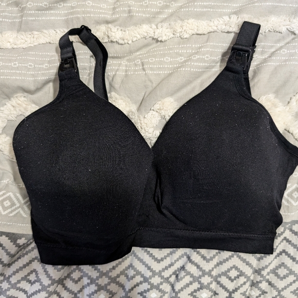 Secret Treasures Black Nursing Bra Size XXL - Picture 1 of 7